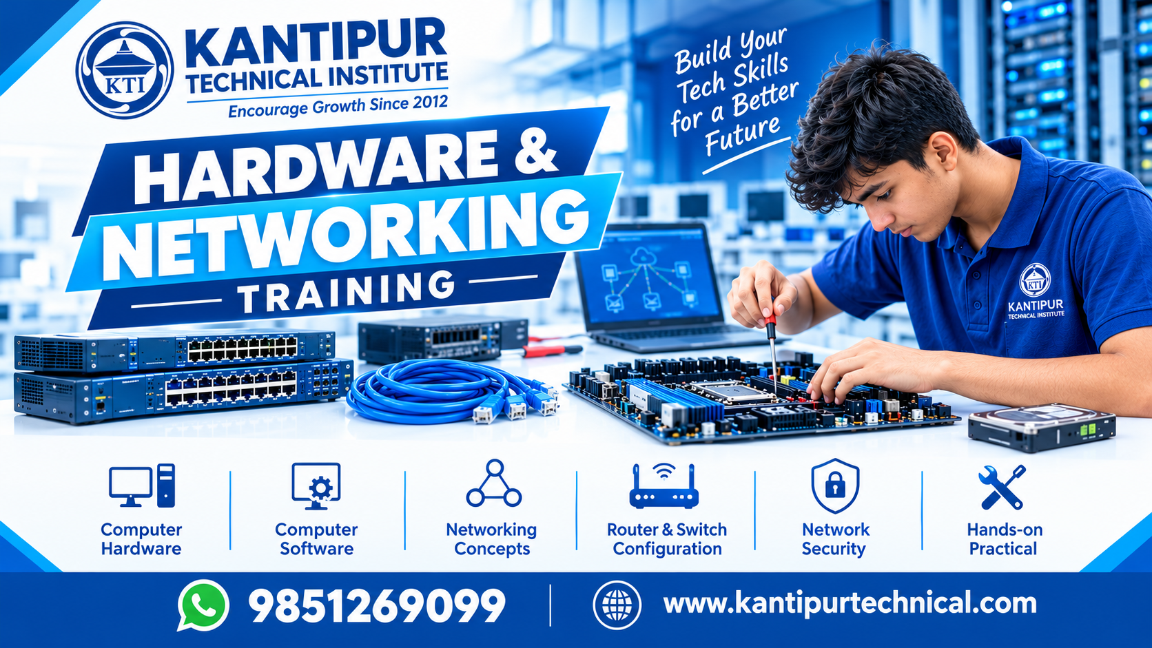 Computer Hardware & Networking Training in Kathmandu