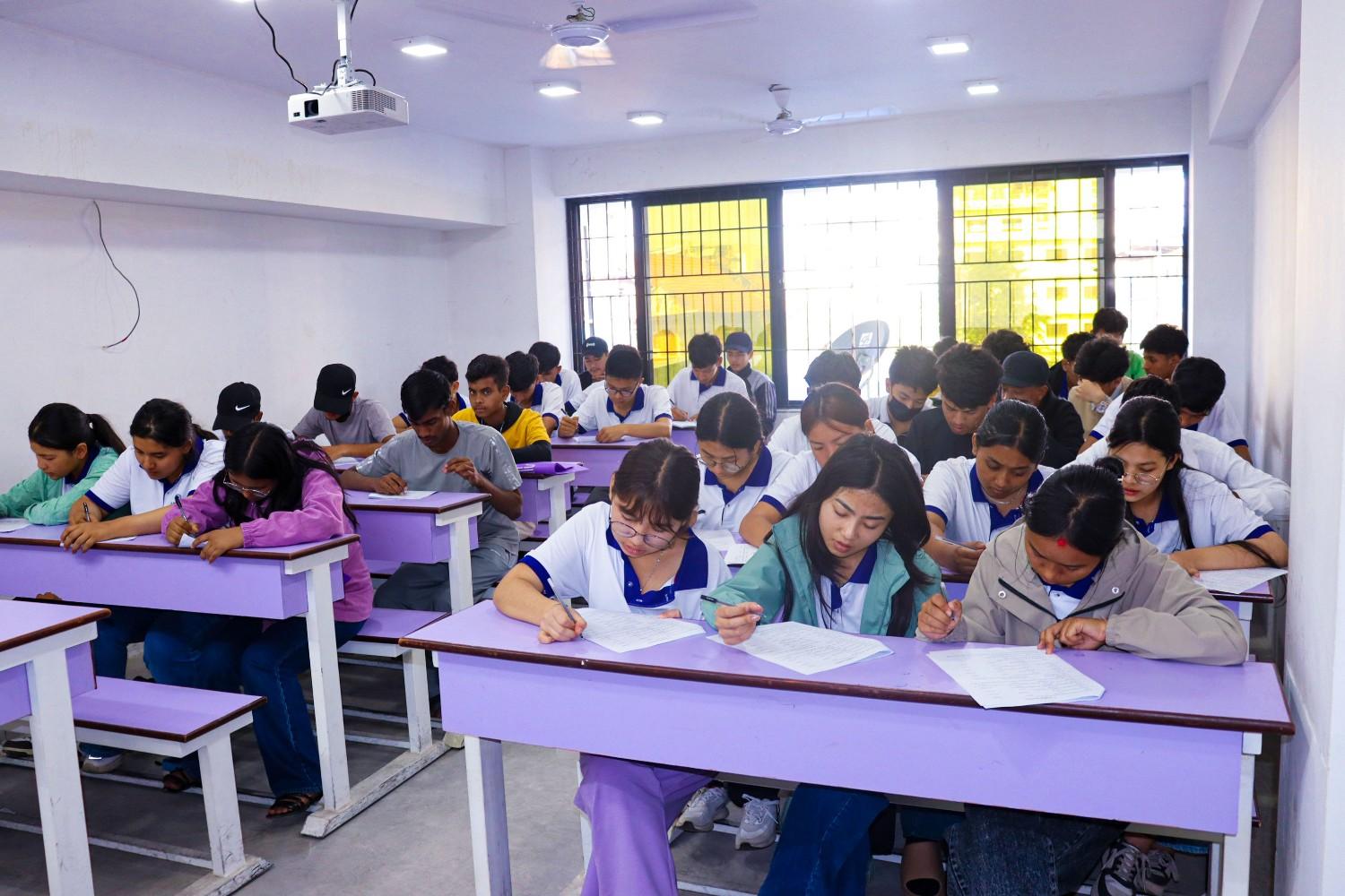 Entrance Preparation in Kathmandu